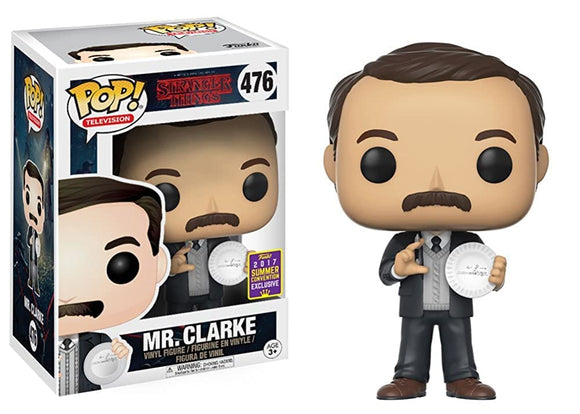 Stranger Things - Mr. Clarke (2017 Summer Convention) #476 - POP!