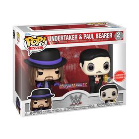 Undertaker & Paul Bearer 2 Pack (GameStop Exclusive)  - POP!