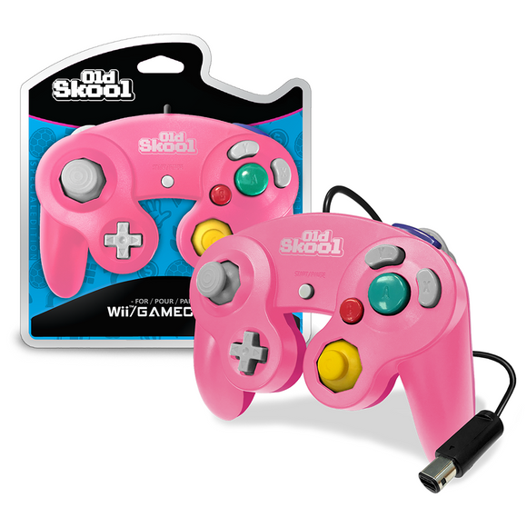 Old Skool GameCube Controller (Pink)