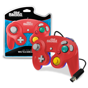 Old Skool GameCube Controller (Red) - Gamecube - 0