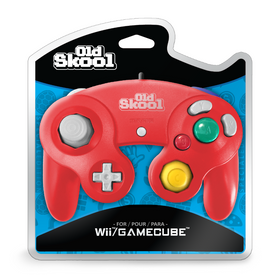 Old Skool GameCube Controller (Red) - Gamecube