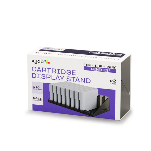 2 Pack Cartridge Display Stands - Genesis