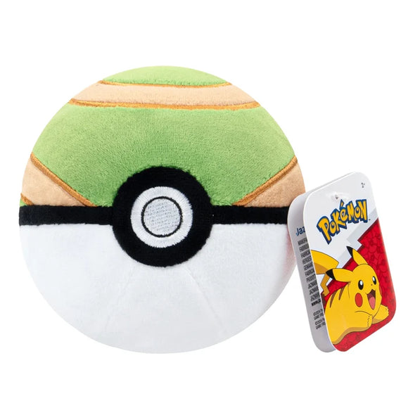 Jazwares Pokeball Plush 5" - Nest Ball