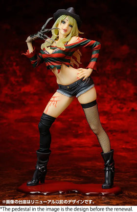Freddy Vs. Jason Freddy Krueger Bishoujo Statue 2nd Edition