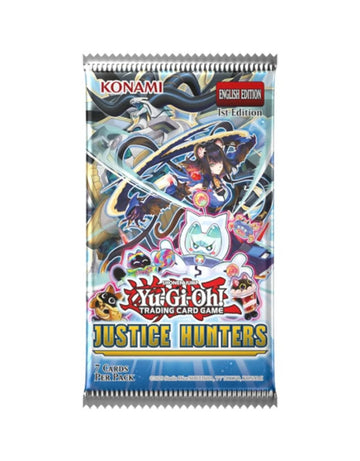 Yu-Gi-Oh Justice Hunters Booster Pack