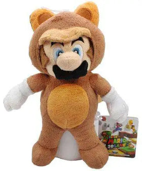 Super Mario Bros Series Tanooki Mario 9″ Plush Toy