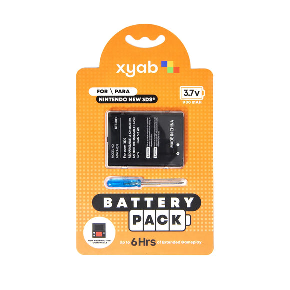 Xyab - New Nintendo 3DS Rechargable Battery