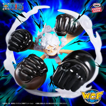 One Piece World Collectable Figure Special Monkey D. Luffy Gear 5 (Gum-Gum Dawn Gatling) Figure - 0
