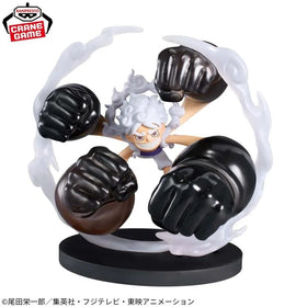 One Piece World Collectable Figure Special Monkey D. Luffy Gear 5 (Gum-Gum Dawn Gatling) Figure