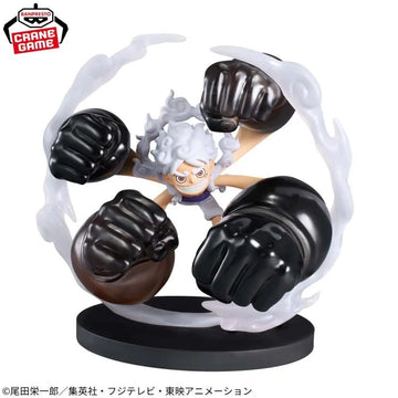 One Piece World Collectable Figure Special Monkey D. Luffy Gear 5 (Gum-Gum Dawn Gatling) Figure