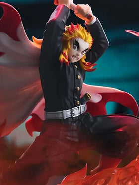 Demon Slayer: Kimetsu no Yaiba Xross Link Kyojuro Rengoku Figure - 0