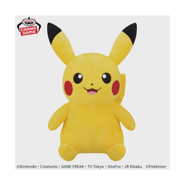 Plush Mecha Mofugutto Pikachu Smiling Ver. Pokémon - 0
