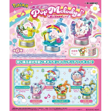 Re-ment Pokemon Pop Melody 6pcs (1 of 6 at random)