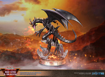 Yu-Gi-Oh! Red Eyes Black Dragon Black Edition Statue