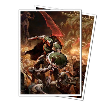 DOOM The Dark Ages Onslaught Apex sleeves ULTRA PRO MTG deck protectors 105 ct - 0