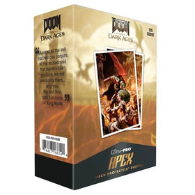 DOOM The Dark Ages Onslaught Apex sleeves ULTRA PRO MTG deck protectors 105 ct