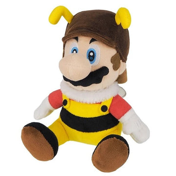 Little Buddy Super Mario Galaxy Bee Mario 7" Plush - 0