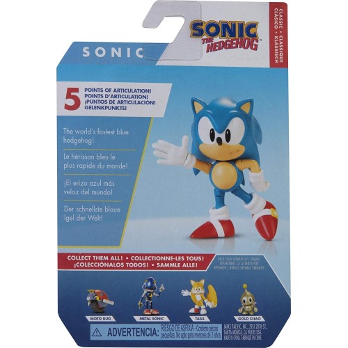 Sonic The Hedgehog 2020 Wave 3 Sonic 2.5-Inch Mini Figure (Classic)