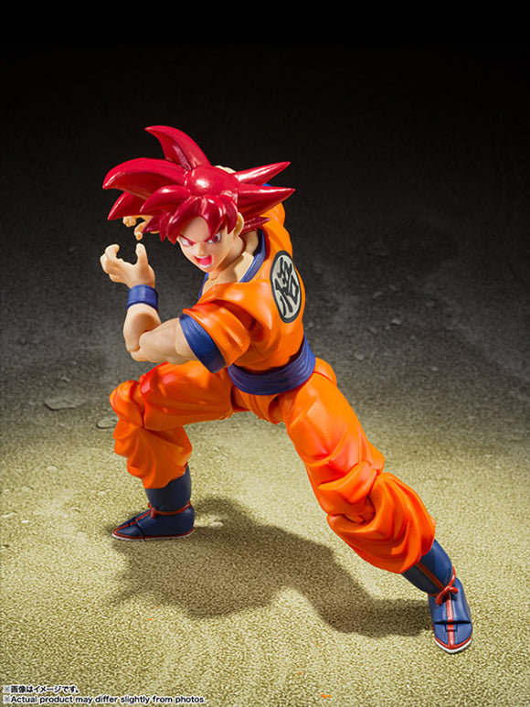 Dragon Ball Super S.H.Figuarts - Super Saiyan God Son Goku - Saiyan God Instilled with the Light of Righteous Hearts