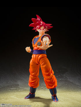Dragon Ball Super S.H.Figuarts - Super Saiyan God Son Goku - Saiyan God Instilled with the Light of Righteous Hearts - 0