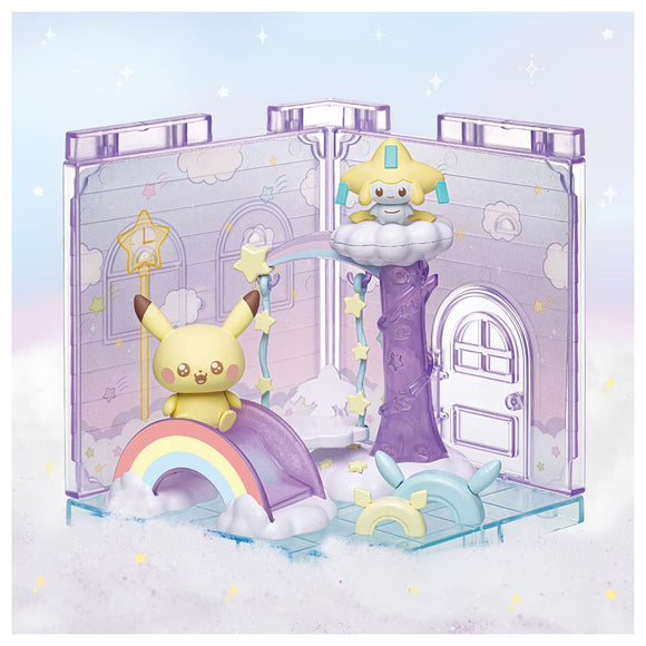Pokemon Poke Peace House Starry Sky Park Pikachu & Jirachi