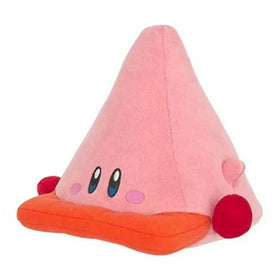 Kirby's Adventure Kirby Cone Mouth 7" Plush - 0