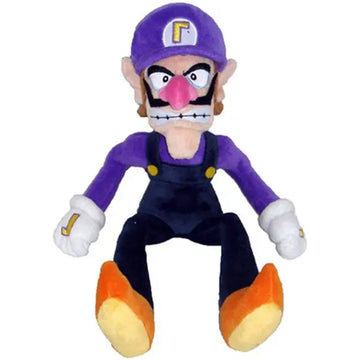 Super Mario Waluigi 13-Inch Plush - 0