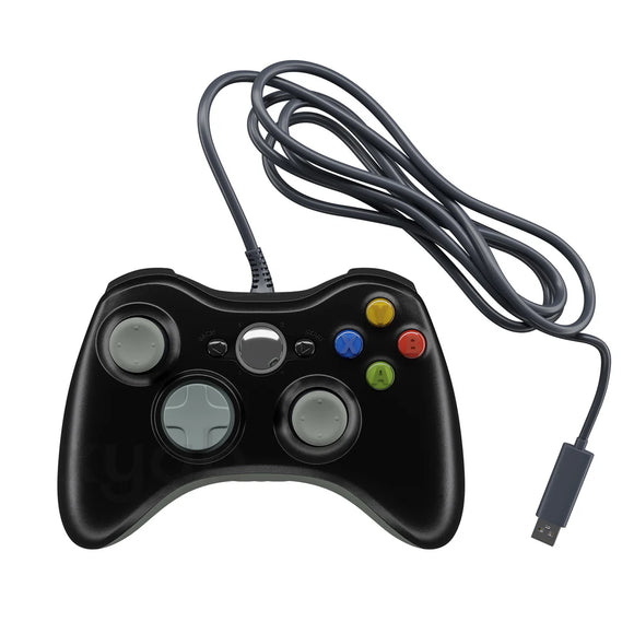 Xyab Xbox 360 Wired Controller - Black - Accessory